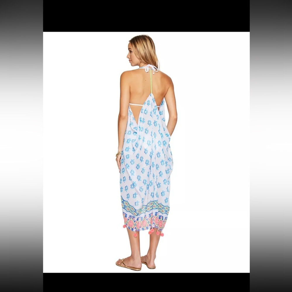 Lilly Pulitzer wrap beach cover dress scarf one size fits M best - Picture 6 of 11